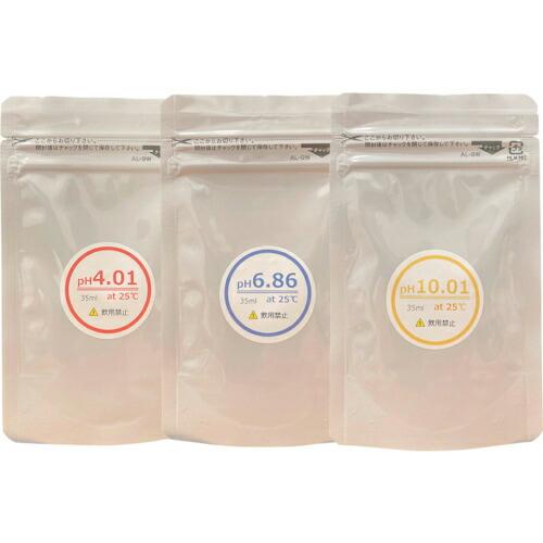 佐藤 pH標準液3点セット(35ml)pH4.01/6.86/10.01() ( 6405-30 )...