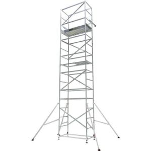 PiCa パイプ製足場ハッスルタワーATL型 3段ワイド ( ATL-3WB )｜orangetool