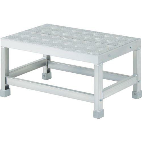 ハセガワ ライトステップ DBS型 縞板タイプ 1段 0.5m(17828) ( DBS1-643 ...