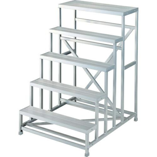 ハセガワ ライトステップ DBS型 縞板タイプ 5段 1.5m(17838) ( DBS5-1041...