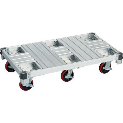 ハセガワ アルミ運搬車 イットン台車6輪(17814) ( NTK6-1275 ) 長谷川工業(株)