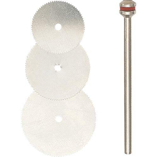 プロクソン マイクログラインダー用先端工具 小径丸のこ刃3種セット ( 28830 ) (株)キソパ...