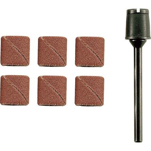 プロクソン マイクログラインダー用先端工具用先端工具 ロールペーパー6個 (シャフト付き) 円柱 (...