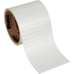 PANDUIT 熱転写プリンタ用コンポーネントラベル ポリエステル 白 サイズ6.4mmX6.4mm 10000枚入り  ( C025X025YJT ) (メーカー取寄)｜orangetool