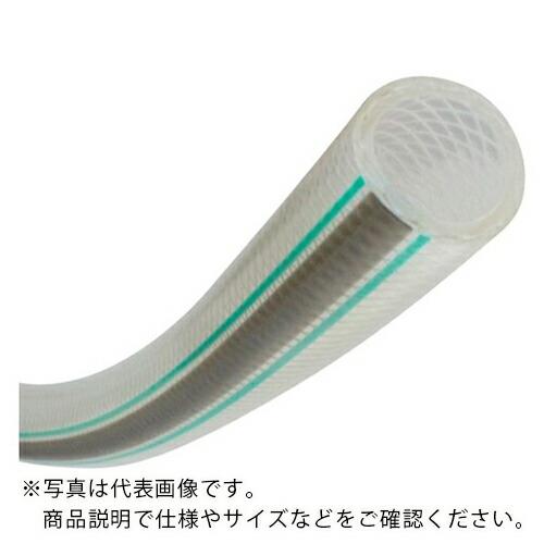 TOYOX 耐薬品・食品用フッ素ホース トヨフッソホース 内径12mm×外径18mm 長さ1m  (...