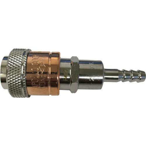 小池酸素 アポロコック(ソケット) ホース用 適用流体燃料ガス 接続サイズφ6 S1A02112  ...