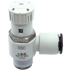 CKD ダイヤル付スピードコントローラ  ( DSC-10-10-IL )｜orangetool