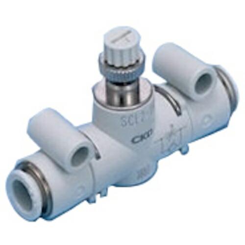 CKD スピードコントローラ ラインタイプ ワンタッチ継手付  ( SCL2-06-H66-F )