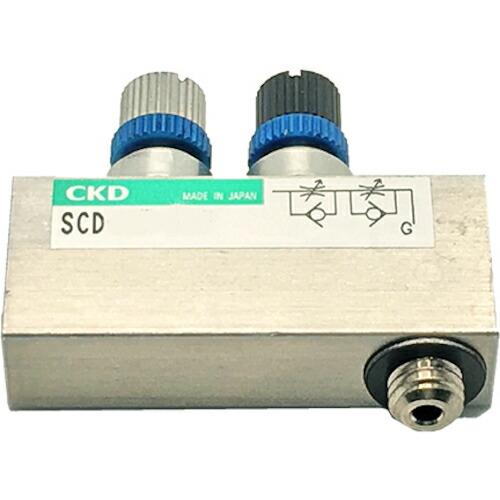 CKD 超小形インアウトスピードコントローラ  ( SCD-M5-A-F )
