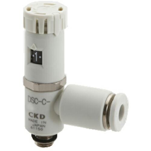 CKD ダイヤル付スピードコントローラ コンパクトタイプ  ( DSC-C-M5-6-L )