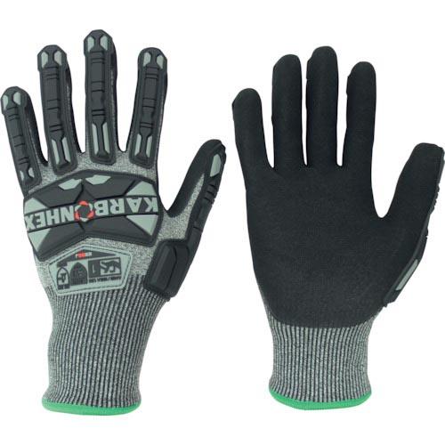 KARBONHEX 耐切創性手袋 KX-90J M ( KX-90J-M ) ミドリ安全(株)