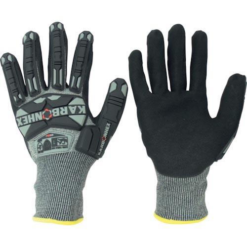 KARBONHEX 耐切創性手袋 KX-90J XL ( KX-90J-XL ) ミドリ安全(株)
