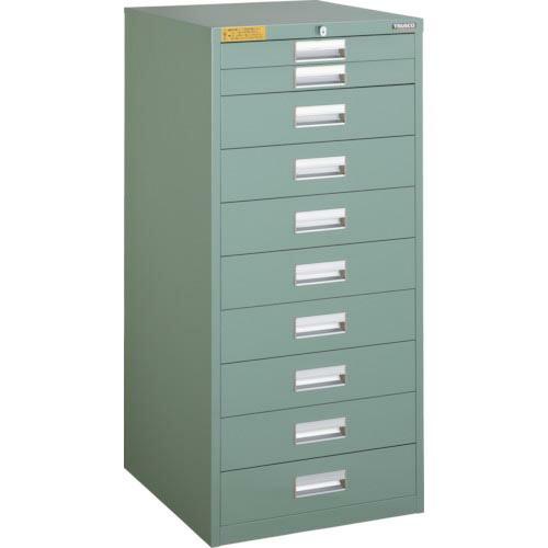 【SALE価格】TRUSCO LVE型キャビネット 500×550×H1100 引出10段 ( LV...