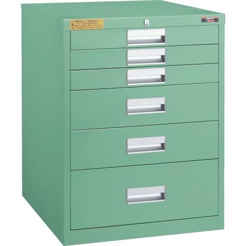【SALE価格】TRUSCO LVE型キャビネット 500X550XH650 引出6段 ( LVE-...