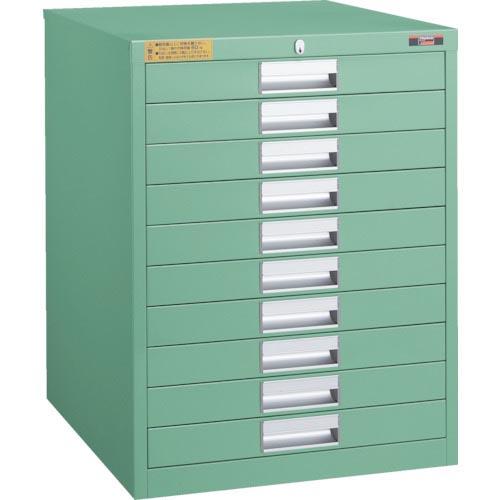 【SALE価格】TRUSCO LVE型キャビネット 500X550XH650 引出10段 ( LVE...