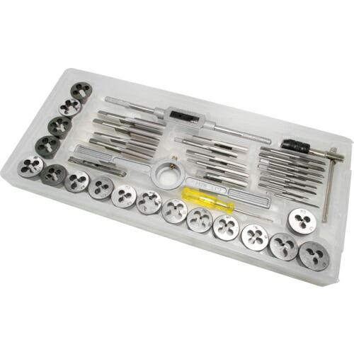 アストロプロダクツ 40PC タングステン タップダイスセット ( 2011000009472 ) ...