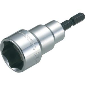 TRUSCO 【売切廃番】 電動ドライバーソケット アイビー取付用 21mm ( TEFT-21 (カリワクヨウ アイビ-トリツケヨウ) )｜orangetool