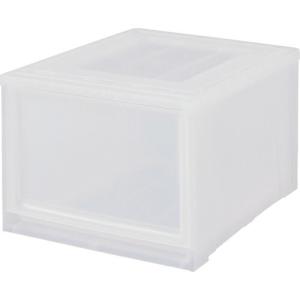 IRIS 227727 チェスト 390×500×232 ホワイト/クリア ( BC-L ) アイリス