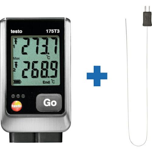 TESTO testo175T3 1000℃対応熱電対ロガーセット ( TD20-175-01 ) ...
