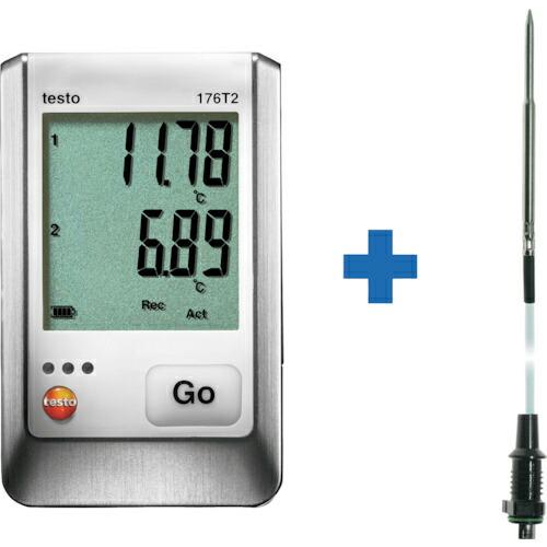 TESTO testo176T2 超低温フリーザー用ロガーセット ( TD20-176-01 ) (...