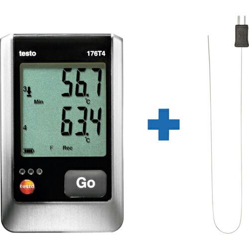TESTO testo176T4 液相・気相液体窒素容器用ロガーセット ( TD20-176-02 ...