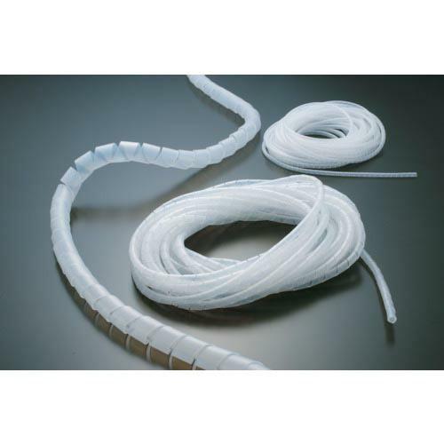 TRUSCO スパイラルチューブ 10m 結束径Φ9.0~32.0 白 ( TSP12W ) トラス...
