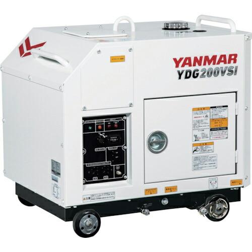 YANMAR ディーゼルインバータ発電機 ( YDG200VSI ) ヤンマー(株)