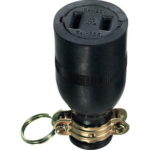明工 ゴムコネクターボデー2P ( MC2616  (2P15A) ) (株)明工社