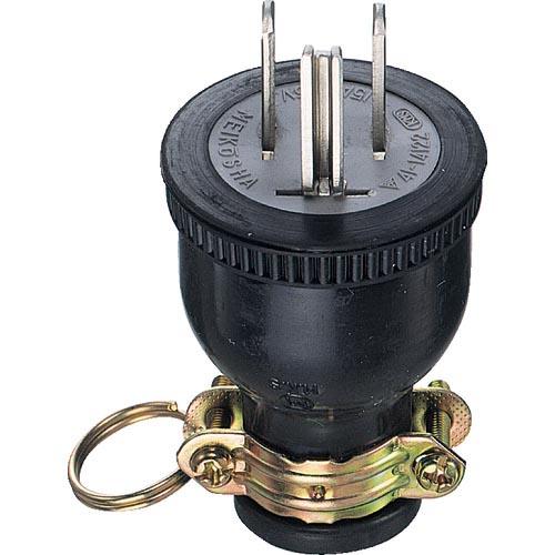 明工 ゴムプラグ接地2P ( ME2538 ) (株)明工社