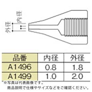 白光 ノズル 0.8mm S型  ( A1496 )｜orangetool