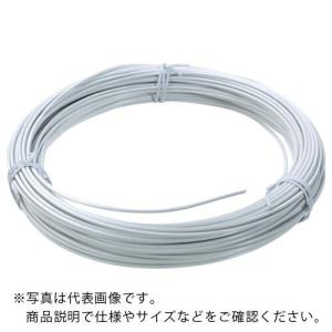 TRUSCO カラー針金 ビニール被覆タイプ ホワイト白 #8 線径4.0mm 1kg ( TCW-40W ) トラスコ中山(株)｜orangetool