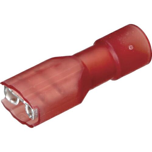 TRUSCO 絶縁被覆付差込形接続端子W7.0 (15個入) ( T-TMEDN480509-FA ...