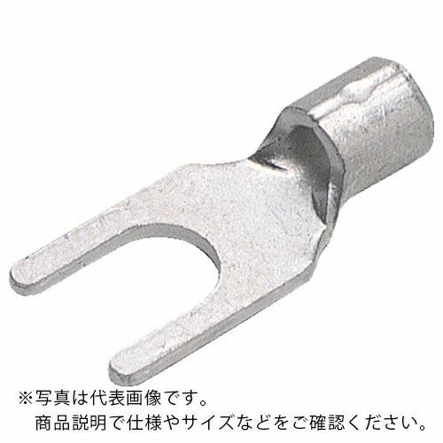 TRUSCO 裸圧着端子先開形φ3.7長さ15.8 (45個入) ( T-2Y-3.5 (2Y-3....