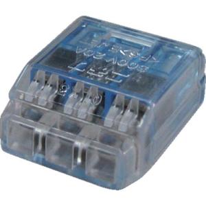 TRUSCO 差込形電線コネクタ極数3 (11個入) ( T-QL-3 (QL-3 11コイリ) )｜orangetool