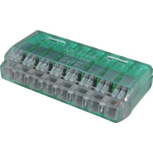 TRUSCO 差込形電線コネクタ極数8 (4個入) ( T-QL-8 (QL-8 4コイリ) )