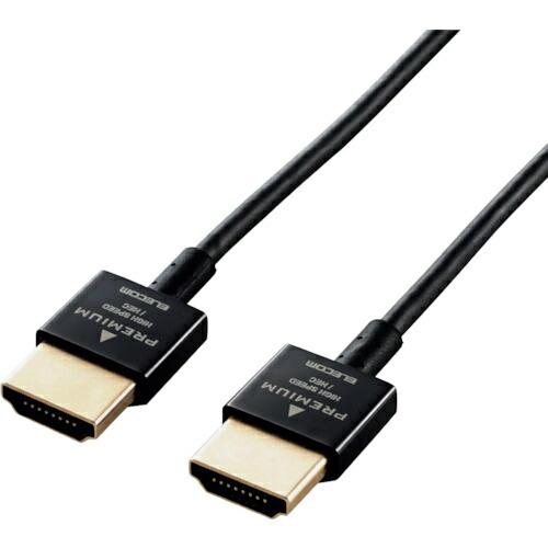 ELECOM HDMIケーブル Premium スーパースリム 1.5m ブラック ( CAC-HD...