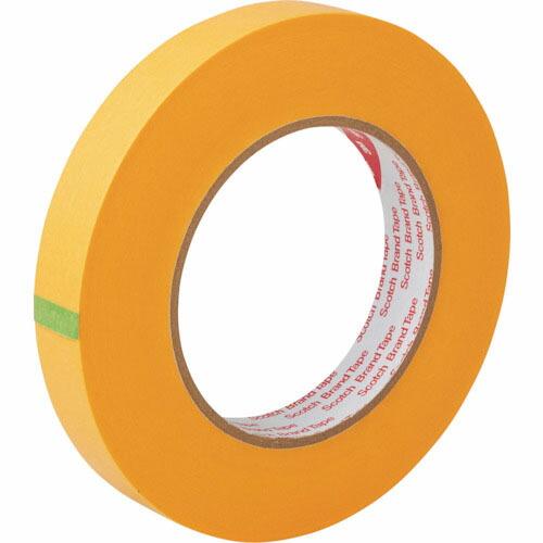 3M スコッチ 平面紙マスキングテープ 244 19mmX100m ( 244 19X100 1P ...