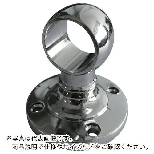 TRUSCO クロームブラケット Φ25 通 ( TCRB-25T ) トラスコ中山(株)