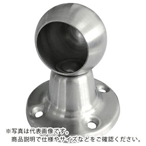 TRUSCO ステンレスブラケット Φ25 止 ( TCRBS-25S ) トラスコ中山(株)