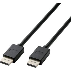 ELECOM ディスプレイポートケーブル ver1.4対応 1.0m ブラック ( CAC-DP1410BK2 )｜orangetool
