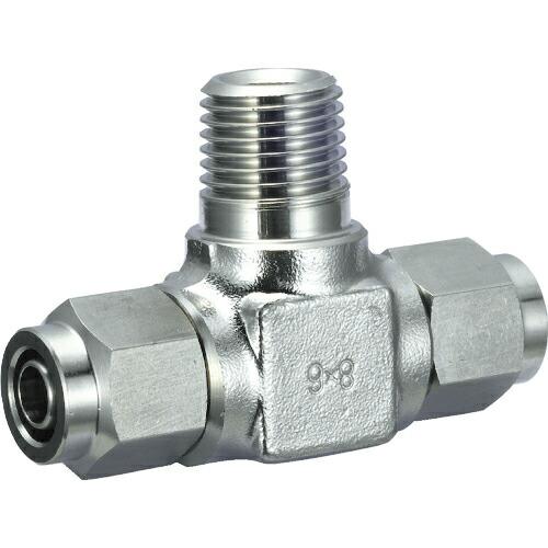 TRUSCO SUSブランチティ 適用チューブ径4X2 ねじR1/8 ( TS4-01MT (R1/...