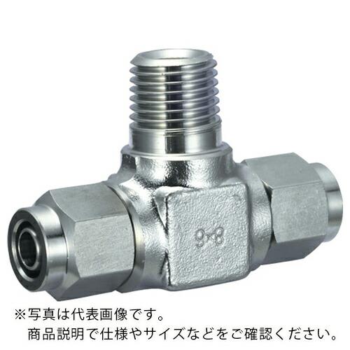 TRUSCO SUSブランチティ 適用チューブ径10X8 ねじR1/2 ( TS10-04MT (R...