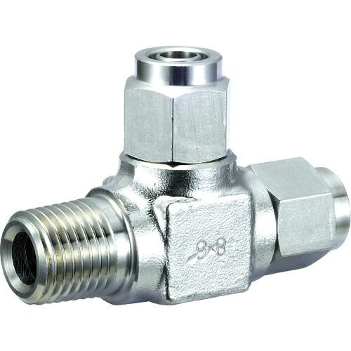 TRUSCO SUSメイルランティ 適用チューブ径4X2 ねじR1/8 ( TS4-01RT (R1...