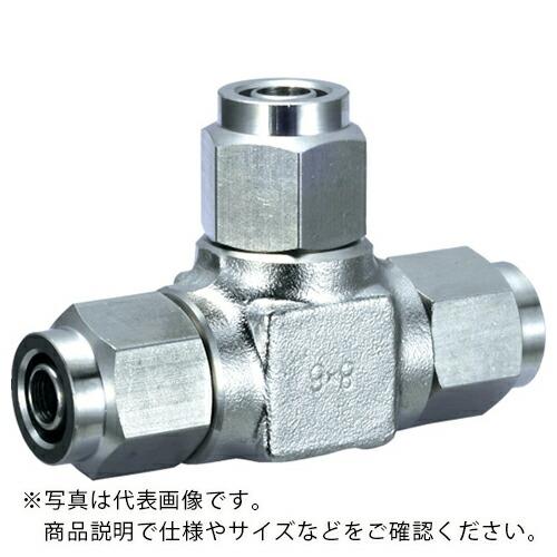 TRUSCO SUSユニオンティ 適用チューブ径10X8  ( TS10-00UT ) トラスコ中山...