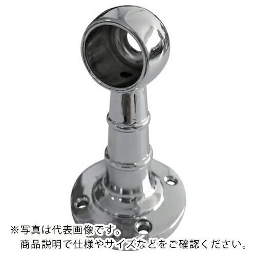 TRUSCO クローム首長ブラケット Φ10 止 ( TCRBL-10S ) トラスコ中山(株)