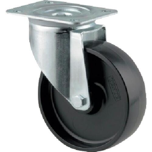 テンテキャスター　プレート式キャスター“ＡＬＰＨＡ”（ナイロン車）　φ１００　自在式 ( 3470P...