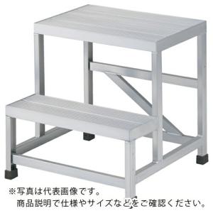 TRUSCO アルミ製溶接一体構造型作業台 二段(完成品) W500×D600×H500 ( WTDB2-5650 ) トラスコ中山(株)｜orangetool