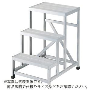 TRUSCO アルミ製溶接一体構造型作業台 三段(完成品) W600×D800×H750 ( WTDB3-6875 )｜orangetool