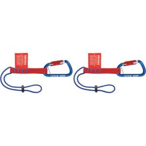 KNIPEX 落下防止アダプターループ(カラビナ付き)1.5kg ( 005006TBK ) KNIPEX社｜orangetool