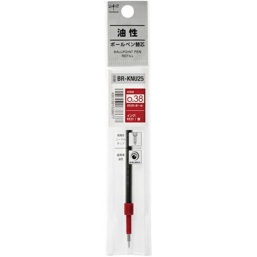 Tombow ボールペン替芯 赤 モノグラフライト用 0.38 ( BR-KNU25 ) (株)トン...